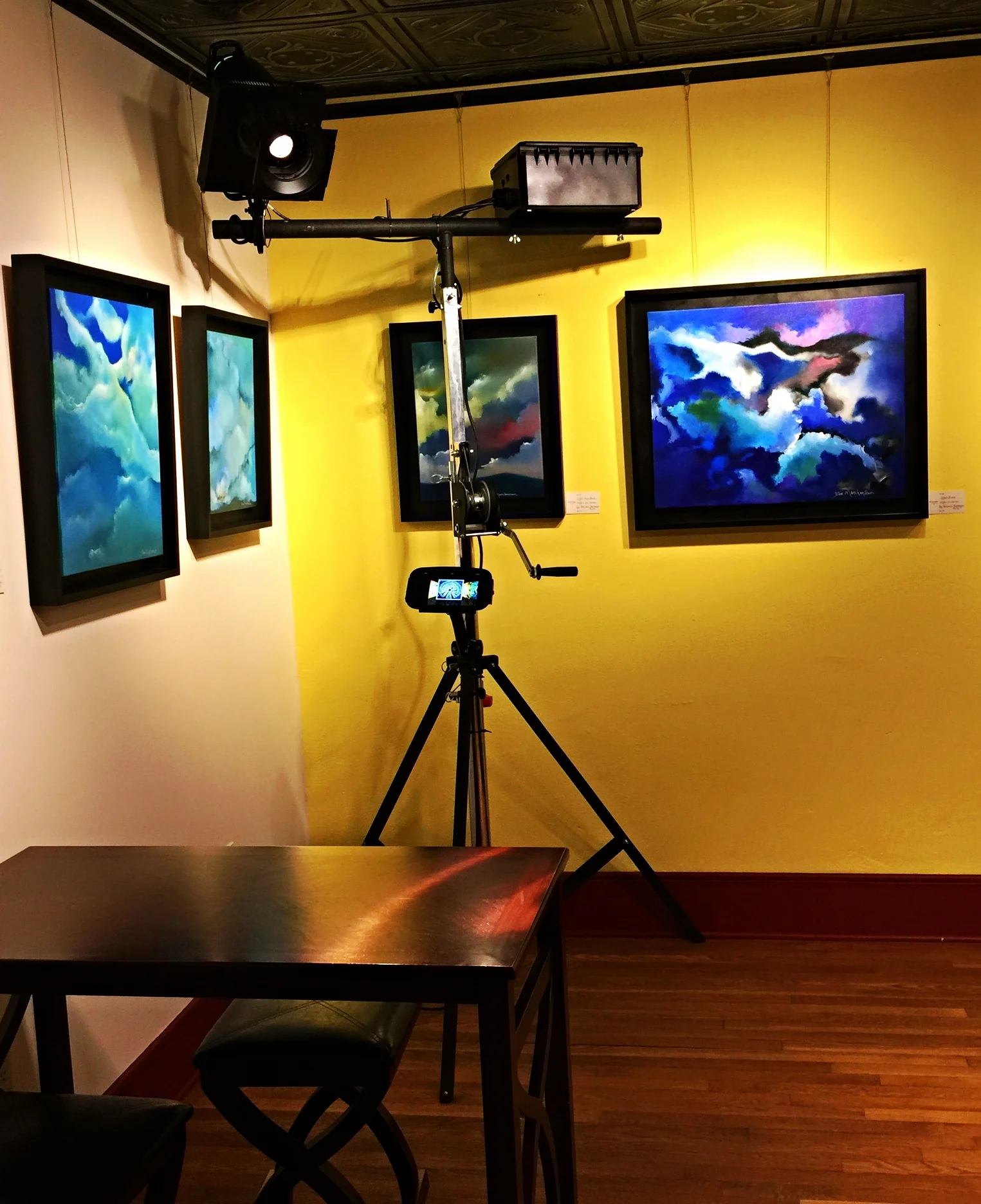 Sparq labyrinth projection